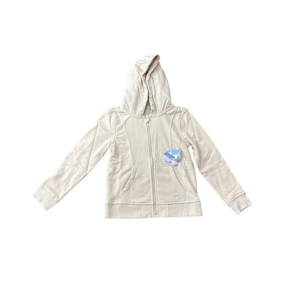 Cubcoats Zip Hoodie Zips Into Tomo Bear Plushie Unisex 8 Oatmeal NWT - Picture 2 of 12